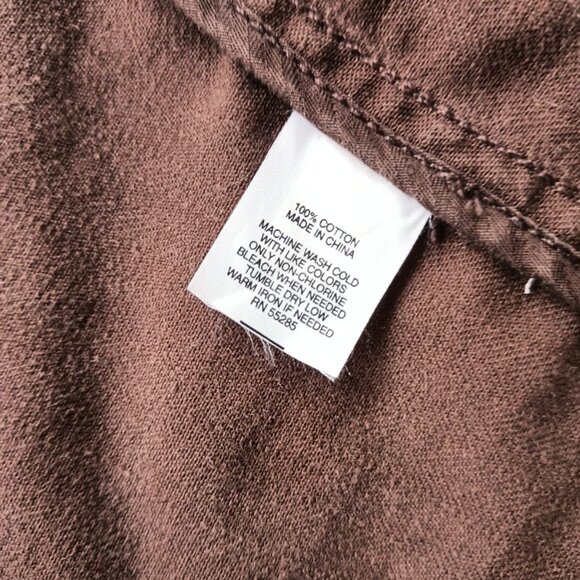 100% Cotton Denim Brown Fitted Jacket - Express - Women’s XS - Picture 5 of 12